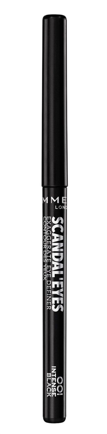 Rimmel Exaggerate Scandaleyes Matita 001 Black