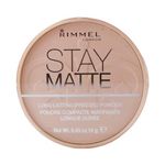 Rimmel Stay Matte Cipria Compatta 005 Silky Beige