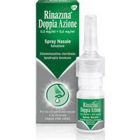 GlaxoSmithKline Rinazina doppia azione spray nasale 10ml