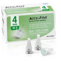 Roche Accu-Fine Ago G32 4mm 100 pezzi