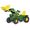 Rolly Toys Trattore a pedali FarmTrac John Deere 6210R con ruspa (611096)
