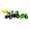 Rolly Toys Trattore a pedali Kid Deutz-Fahr con ruspa e rimorchio (023196)
