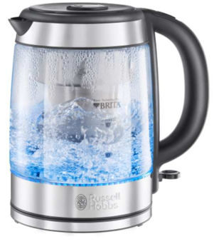 Bollitore Elettrico In Vetro Little Balance 8520 Little Glass 2000 - 1,7L Con Luci LED Blu, Senza Fili E Filtro Anticalcare - Elegante E Sicuro