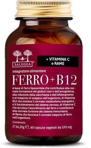 Salugea Ferro + B12 Capsule 60 capsule