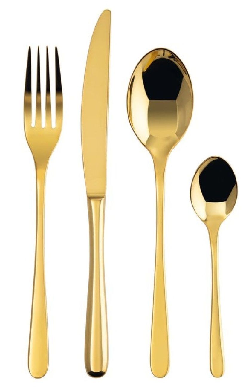 Brandani - Set Posate Stretch Rose Gold Set 16 Pz Inox