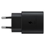 Samsung Caricabatterie USB-C EP-TA800 (25W) Nero (con cavo)
