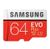 Samsung Evo Plus MicroSD UHS I Class 3 64GB