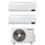 Samsung WindFree Elite dual split 7000+12000 btu