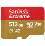 SanDisk Extreme MicroSDXC Class 10 U3 512GB