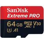 SanDisk Extreme Pro microSD UHS-I Class 3 64GB
