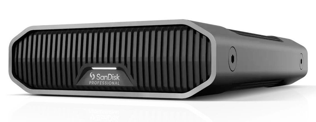 SanDisk G-DRIVE (USB 3.2 Gen 2) 4 TB