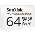 SanDisk High Endurance MicroSD UHS I Class 3 64GB