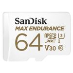 SanDisk Max Endurance MicroSD UHS I Class 3 64GB