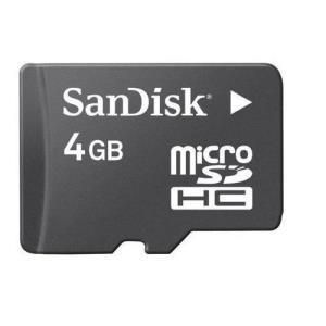 SanDisk microSDHC 4GB