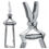 Sanelli Ambrogio Forbici masticatore curvo 18cm