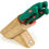 Sanelli Premana ceppo Leck in rovere con 5 coltelli