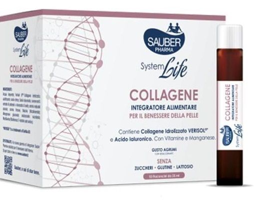 Sauber Systemlife Collagene Flaconcini 10 flaconcini