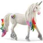 Schleich Cavallo Stallone unicorno arcobaleno