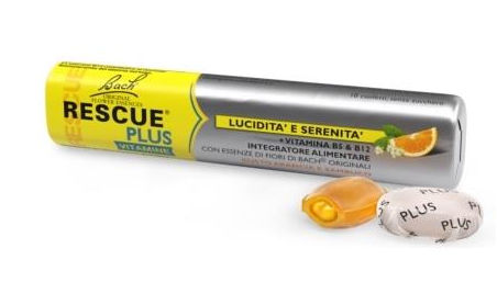 Schwabe Pharma Rescue Plus 10 confetti Arancia e Sambuco