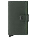 Secrid Portafoglio Miniwallet Unisex Pelle Verde