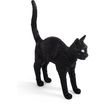 Seletti Jobby The Cat lampada da tavolo LED Nero