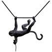 Seletti Monkey Lamp Swing lampada a sospensione LED Nero