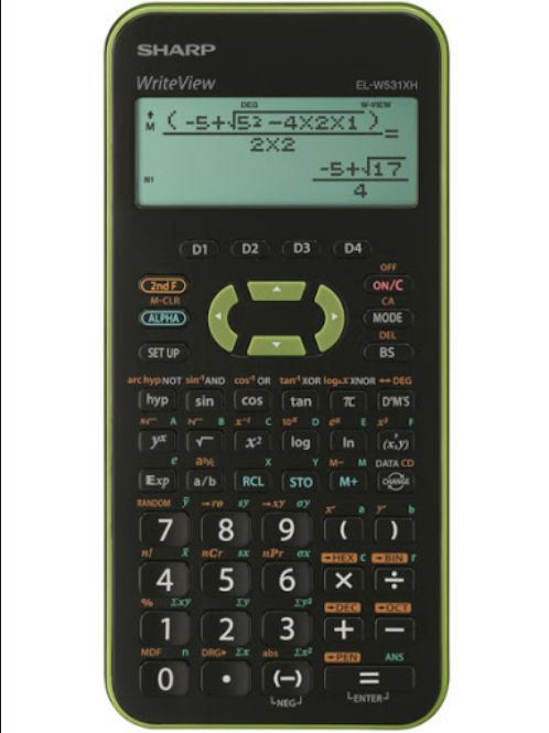 Calcolatrice Scientifica Sharp EL 501XB-WH - 131 Funzioni - Display 10 Cifre - Bianca - Foto 14