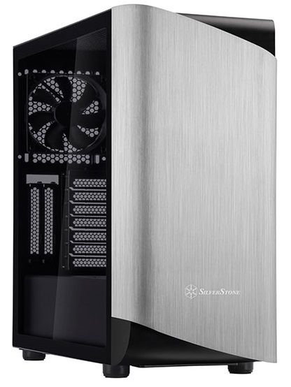 SilverStone Seta A1 Nero / Argento
