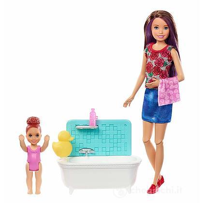 Barbie Skipper Babysitter Bambola con accessori