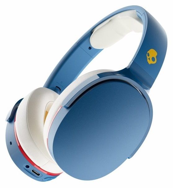 Skullcandy Hesh Evo Cuffie Wireless Over-Ear Con Driver Da 40mm, 36h Autonomia E Ricarica Rapida 10 Min/3h, Microfono E Tile Integration (Bone)