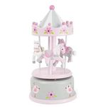 Small Foot Carillon Giostra dei Cavalli Rosa