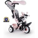 Smoby Triciclo Baby Driver Plus Rosa