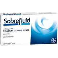Pharmaidea Sobrefluid soluzione da nebulizzare 10 fiale 40mg 3ml