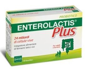 Alfasigma Enterolactis Plus Bustine 10 bustine