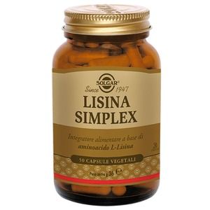 Solgar Lisina Simplex 50 capsule