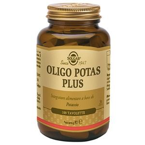 Solgar Oligo Potas Plus 100tavolette