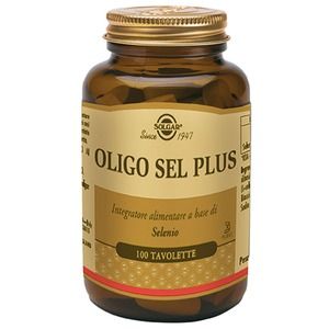 Solgar Oligo Sel Plus 100 tavolette