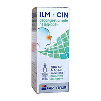 Farmitalia Ilmocin decongstionante nasale 0.25% spray nasale 10ml