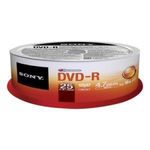 Sony DVD+R 4.7 GB 16x (25 pcs)