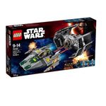 Lego Star Wars 75150 TIE Advanced di Vader contro A-Wing Starfighter