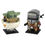 Lego BrickHeadz 75317 Star Wars: Il Mandaloriano e il Bambino
