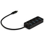 StarTech.com Hub USB-C a 4 porte HB30C4AIB