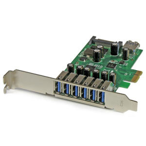 StarTech.com Scheda PCI Express USB 3.0 7 porte (PEXUSB3S7)