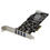 StarTech.com Scheda SuperSpeed USB 3.0 4 porte (PEXUSB3S44V)