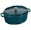 Staub Cocotte casseruola ovale blu la-mer