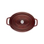 Staub Cocotte casseruola ovale granatina 33cm