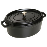 Staub Cocotte casseruola ovale nero 33cm