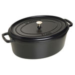 Staub Cocotte casseruola ovale nero 41cm