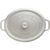 Staub Cocotte casseruola ovale tartufo bianco 29cm