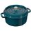 Staub Cocotte casseruola tonda blu la-mer
